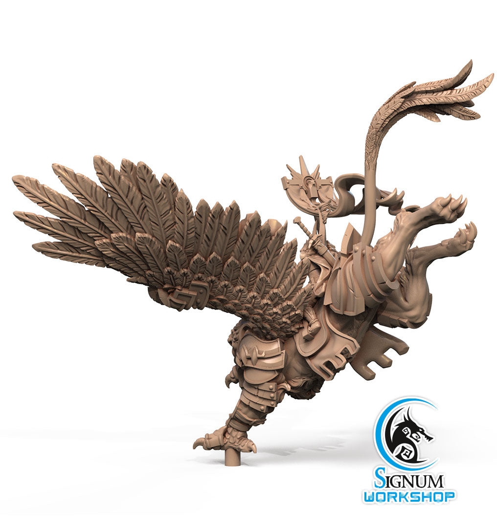 Signum Games  Roland the Proud Griffin LARGE Minifigure DnD TTRPG for your campaign!