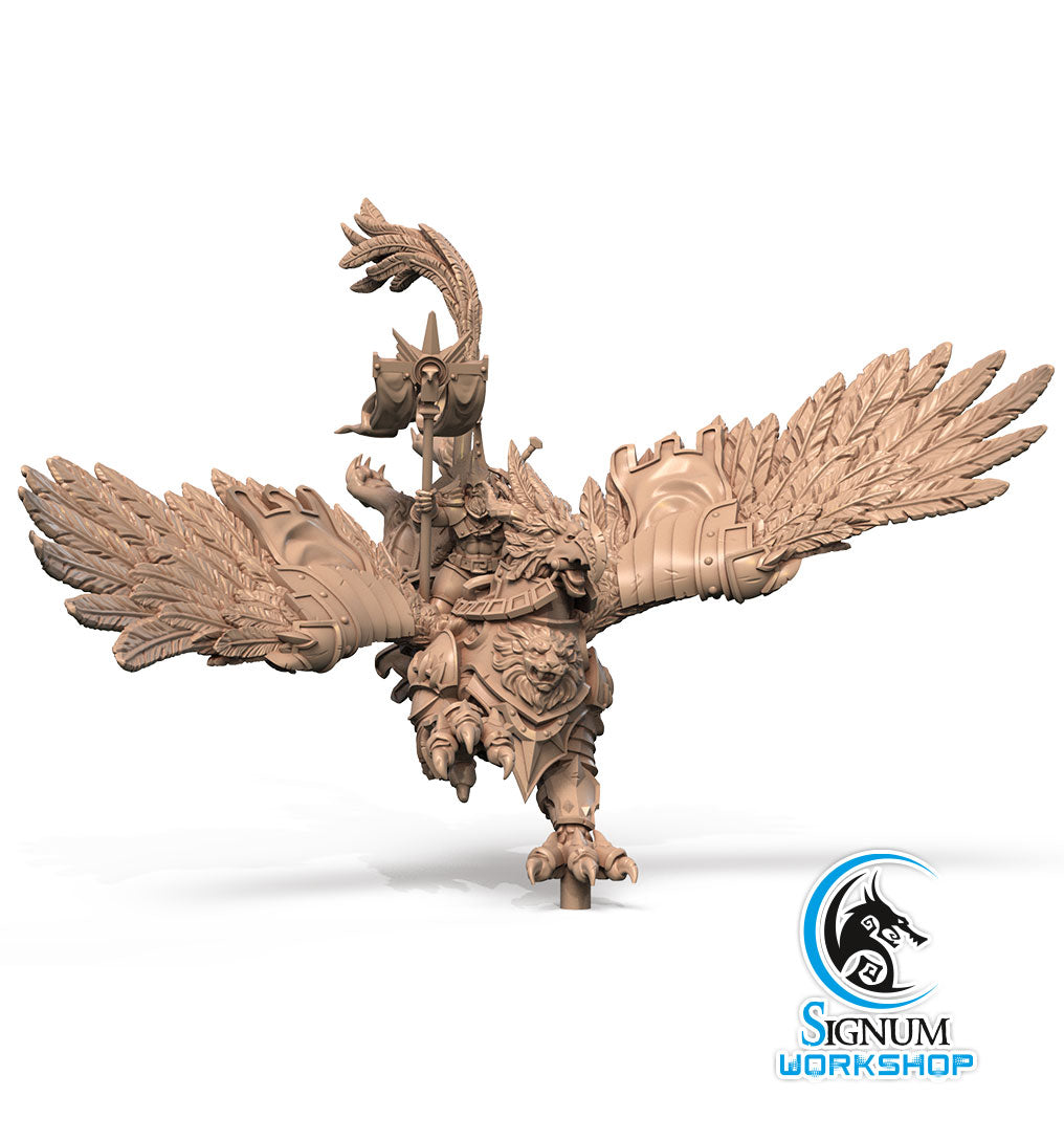 Signum Games  Roland the Proud Griffin LARGE Minifigure DnD TTRPG for your campaign!