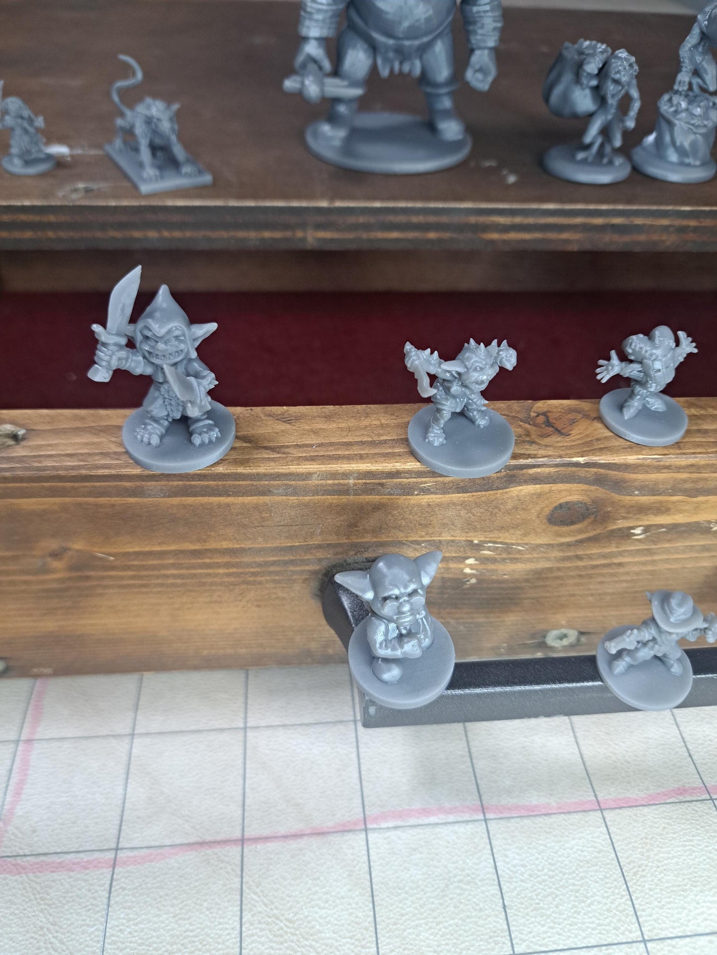 DnD Miniatures | Goblin Army | Ogre XL | 15 Pack Goofy Goblins 2 | 3 Loot Goblins Included | TTRPG Mini Figures | Dungeons and Dragons