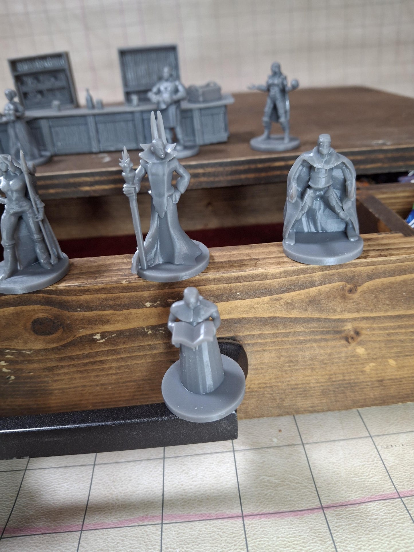 DnD Miniatures | NPC Pack | Tavern Pack | TTRPG Terrain Pack | Tavern w NPC | Tavern Keep | Bar Maid | DnD5e | Dungeons and Dragons